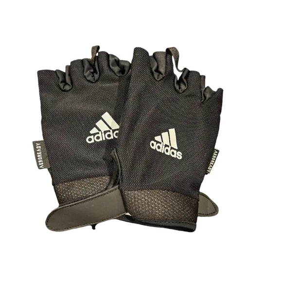 Woman's Adidas Aeroready Ajustable workout gloves XL NWOT - Picture 5 of 5